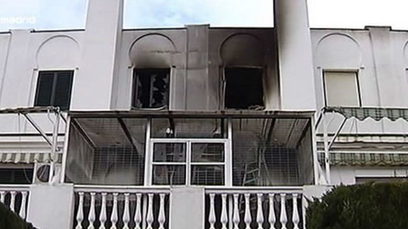 Incendio en Punta Umbría