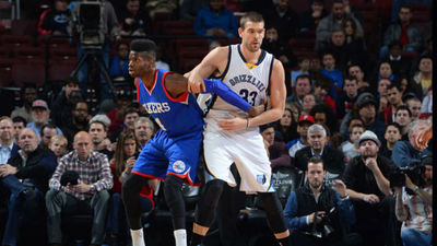 Marc Gasol y Conley salvan a los Grizzlies ante los Sixers