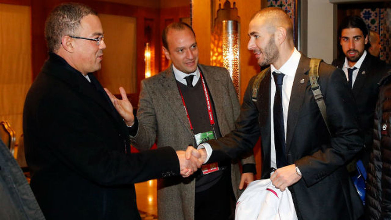 El Real Madrid ya está en Rabat