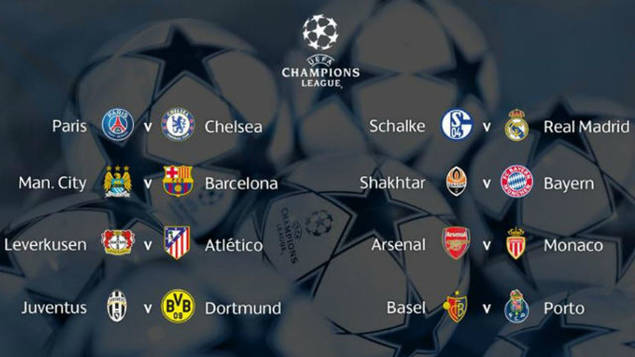 Schalke-Real Madrid y Leverkusen-At. Madrid, en octavos de la Champions