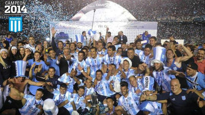 Racing Club se corona campeón del fútbol argentino