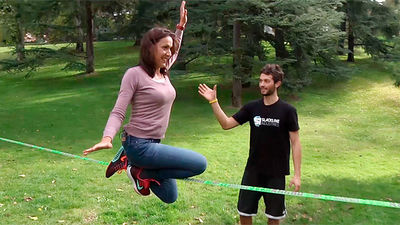 Arancha busca el equilibrio