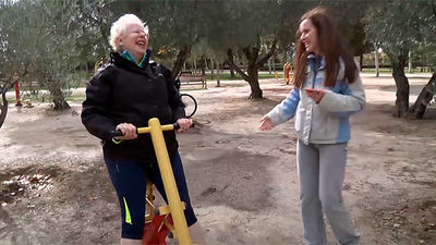Teresa y su erótico entrenamiento