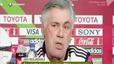 Ancelotti: "Ganar el Mundialito cerraría un año inolvidable"
