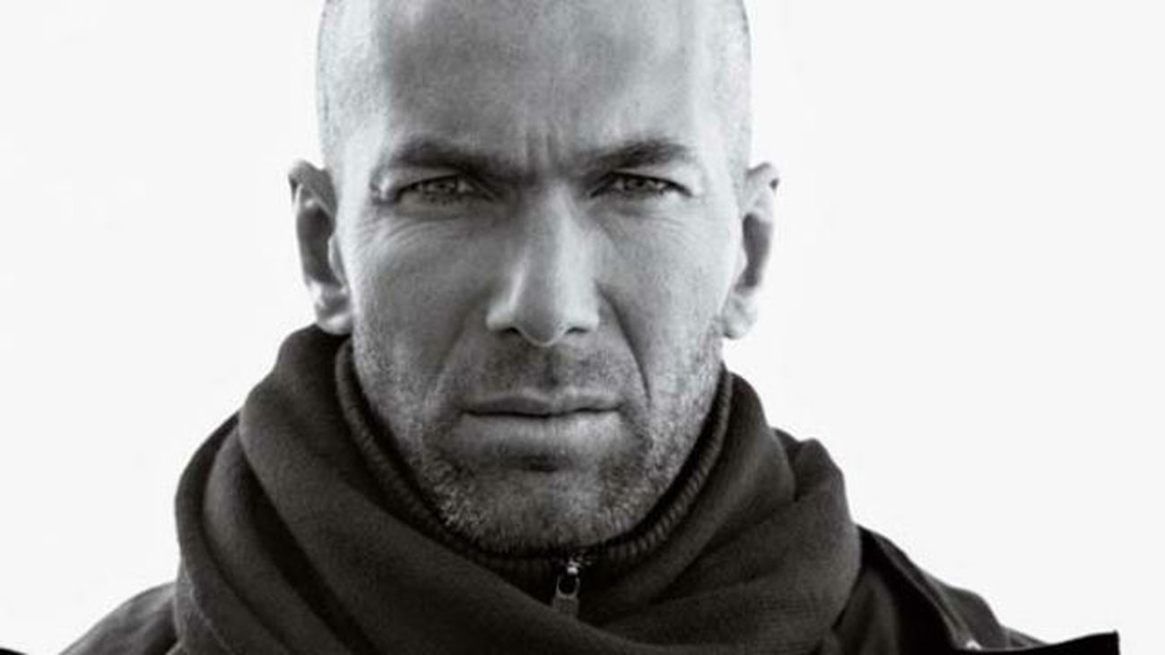 Zidane, también modelo