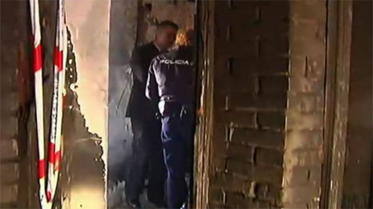 Incendio en una vivienda