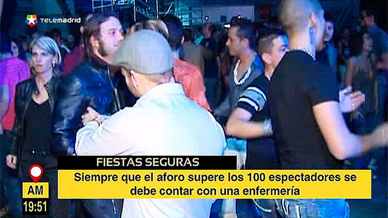 Fiestas seguras en Nochevieja
