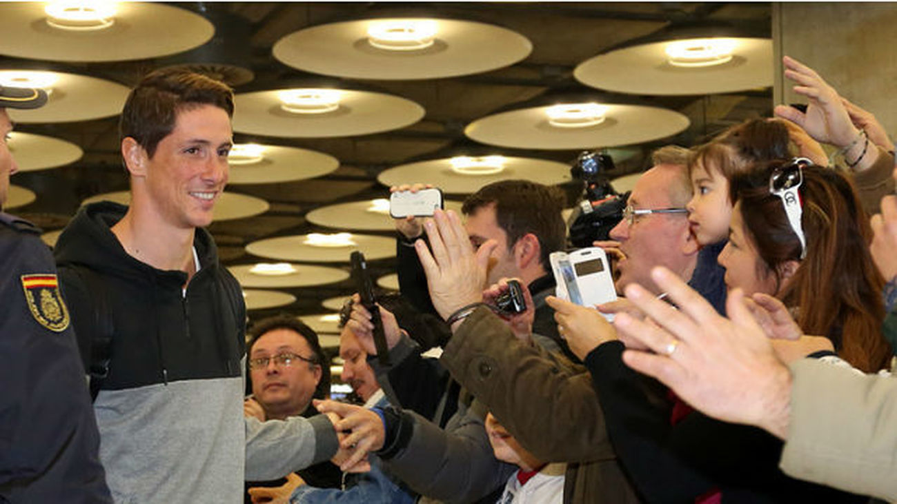 Torres ya está en Madrid: "Estoy emocionado por volver a casa"