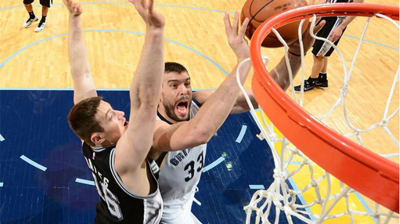 Marc Gasol ante los Spurs