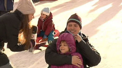 Retenciones kilométricas en las estaciones de Navacerrada, Valdesquí y Cotos