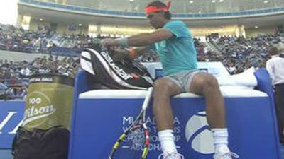 Nadal supera a Wawrinka y acaba tercero en Abu Dhabi