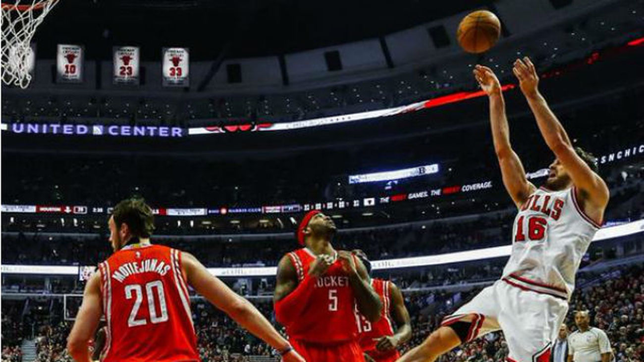 Pau Gasol, ante Houston Rockets