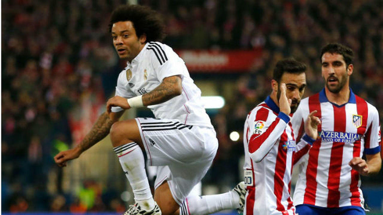Marcelo: "El Atlético sólo juega de una manera: al pelotazo"