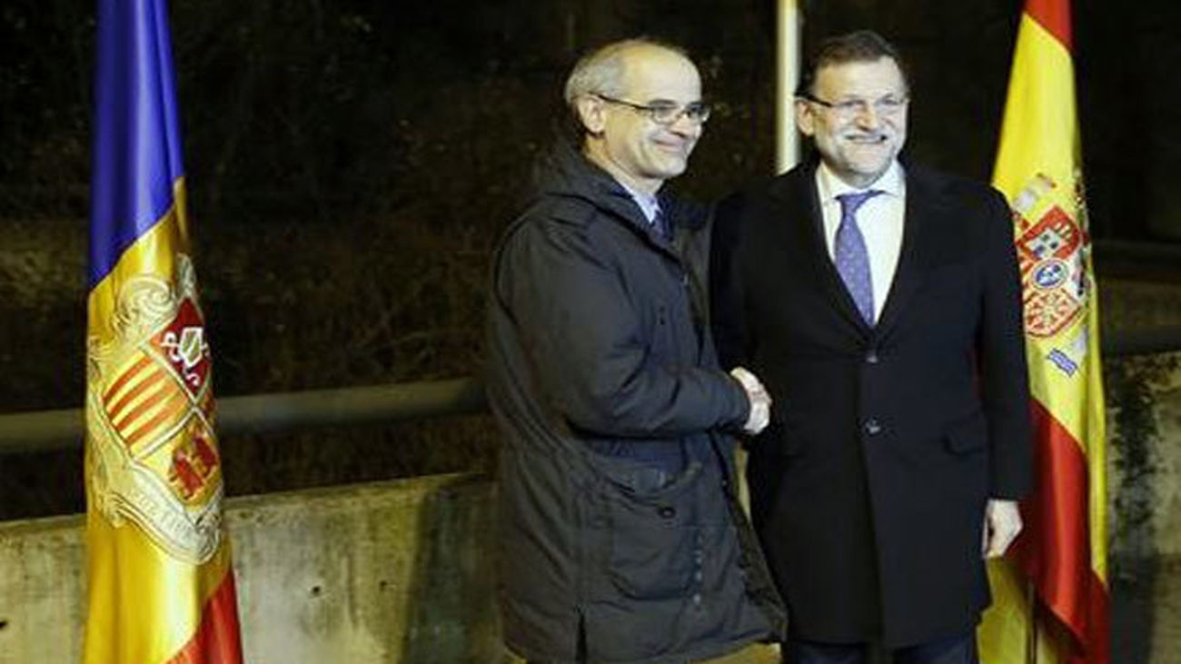 Antoni Martí con Mariano Rajoy
