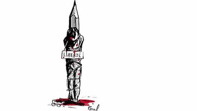 El luto se ha apropiado de la prensa europea y francesa