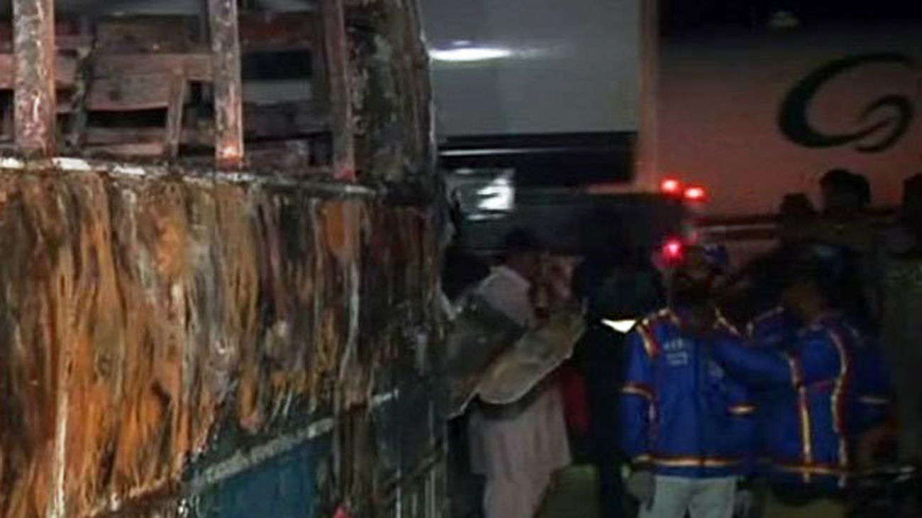 Accidente en Pakistán