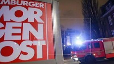 Ataque incendiario a un diario alemán que publicó dibujos de 'Charlie Hebdo'