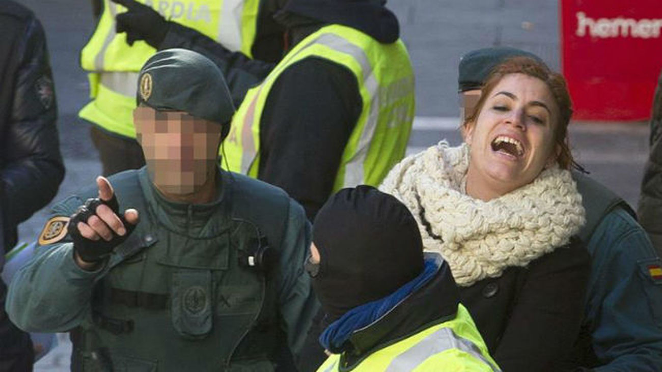 Detencion de la abogada Jaione Carrera