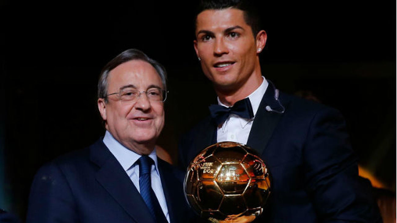 Florentino: "Cristiano está trabajando para el cuarto Balón de Oro"