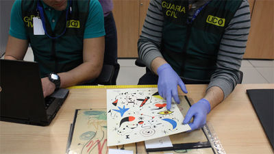 Desmantelada una red que vendía dibujos falsos de Miró, Picasso y Matisse