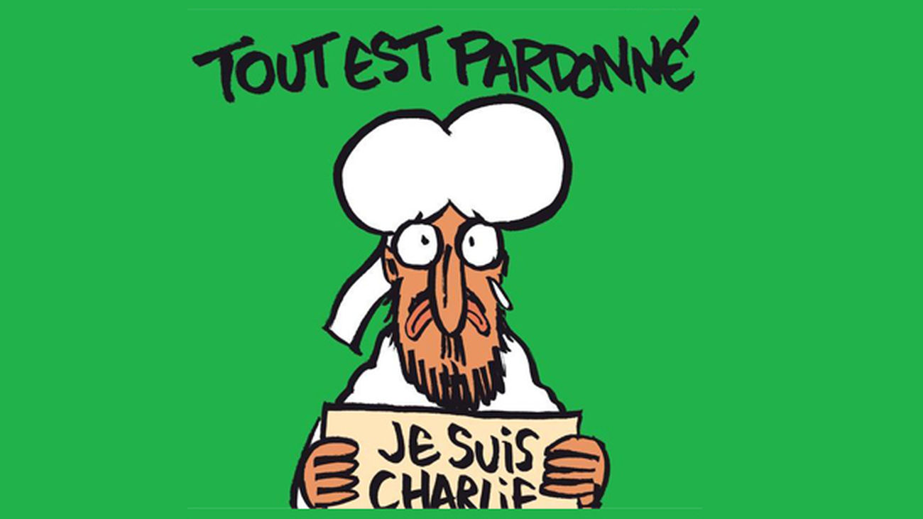 'Charlie Hebdo' sacará una caricatura de Mahoma con el cartel de 'Yo soy Charlie'