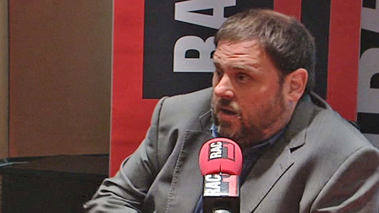 El presidente de ERC, Oriol Junqueras