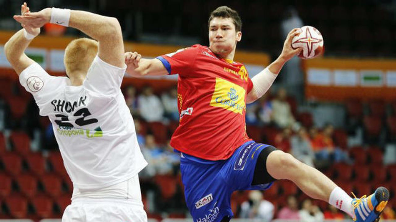 Alex Dujshebaev, selección española de balonmano