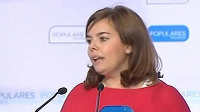 Sáenz de Santamaría ve "un ejemplo" la lucha de España y Portugal contra la crisis