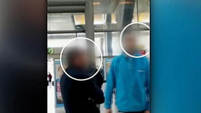 Taxistas piratas, en Barajas