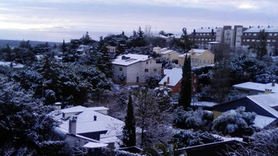 La sierra no registra incidencias en la mañana a causa de la nevada