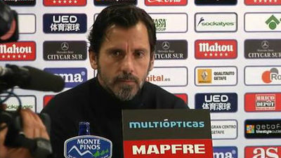 Quique: "La prioridad es la Liga, pero no vamos a a tirar la Copa"