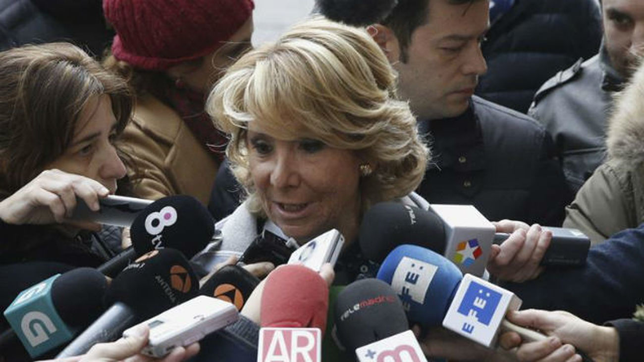 Podemos se querellará contra Aguirre tras no llegar a acuerdo en conciliación