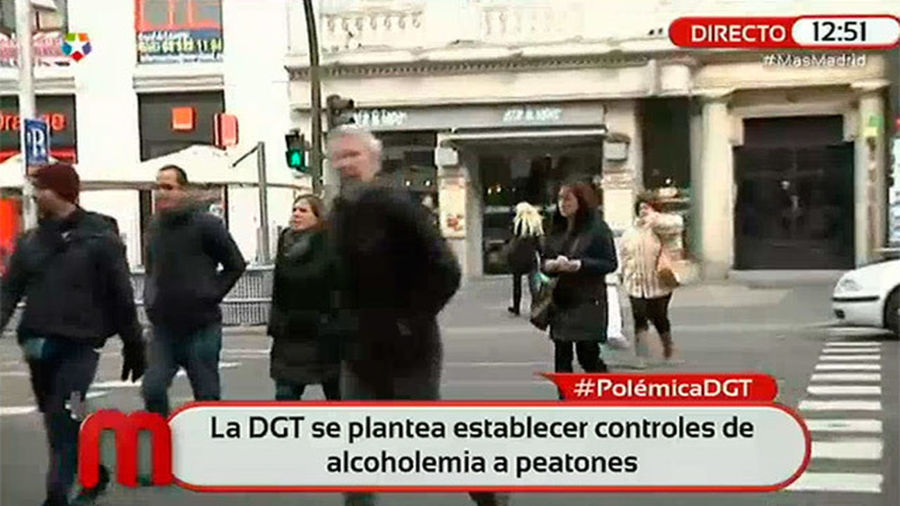 ¿Controles de velocidad y alcohol... a peatones?
