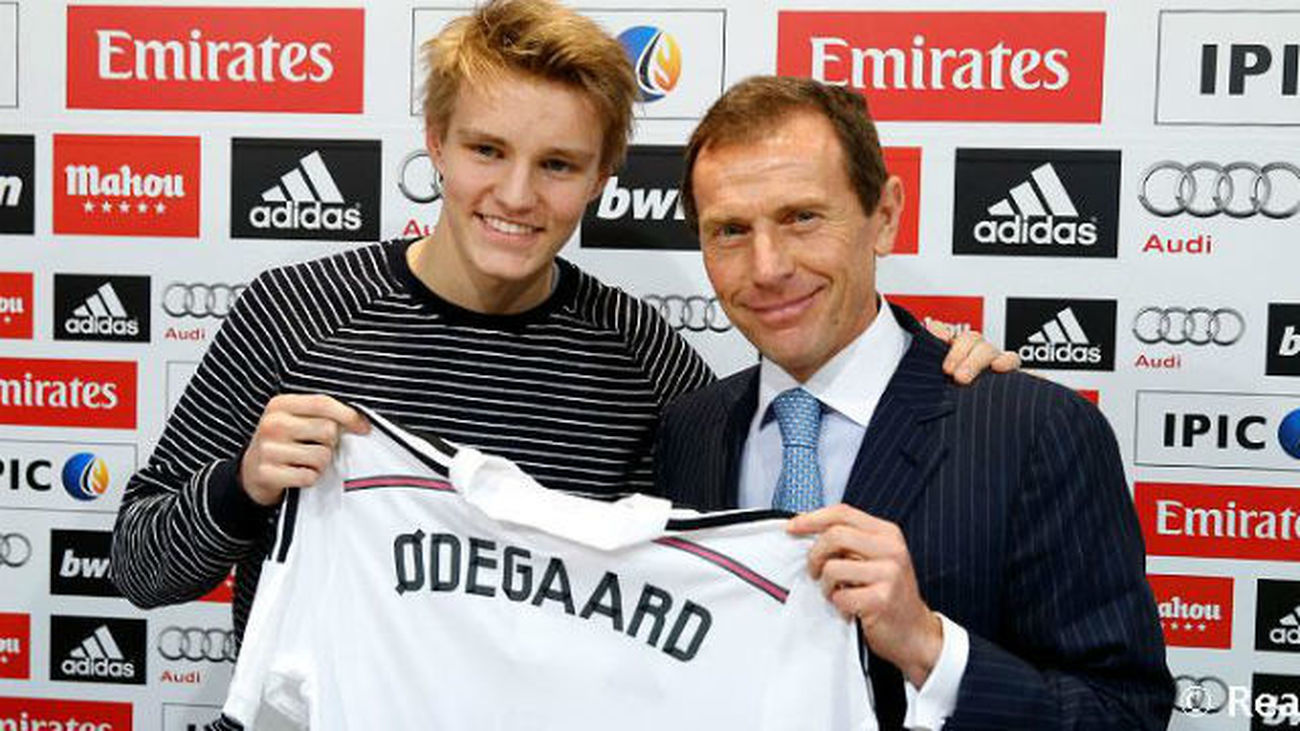 Odegaard ya es oficialmente jugador del Real Madrid