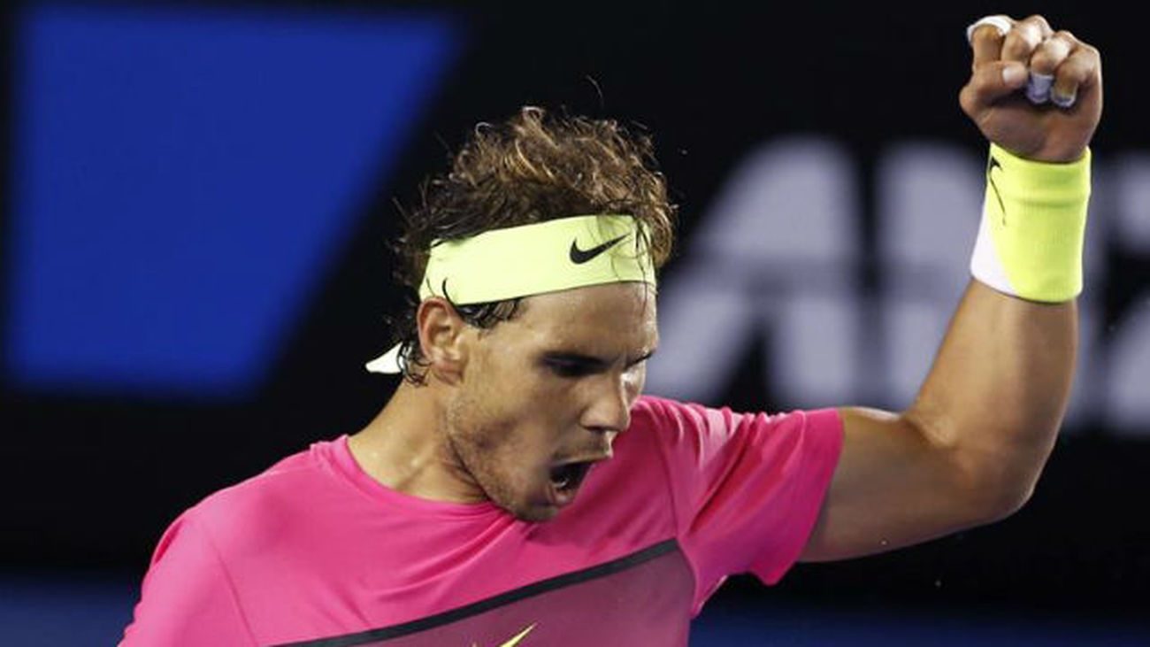Nadal renace y pasa a los octavos en el Abierto de Australia