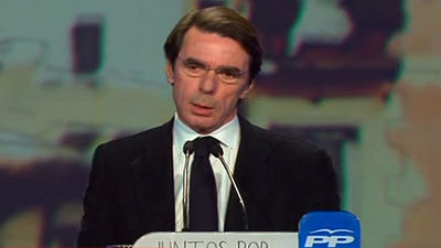 Aznar: "Lo que está en juego es el futuro de España"