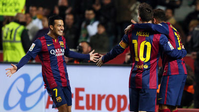 0-6. El Barcelona abusa del Elche