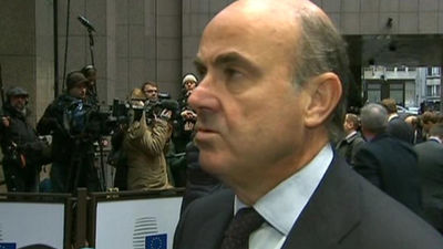 De Guindos: "España velará por no perder 26.000 millones prestados a Grecia"