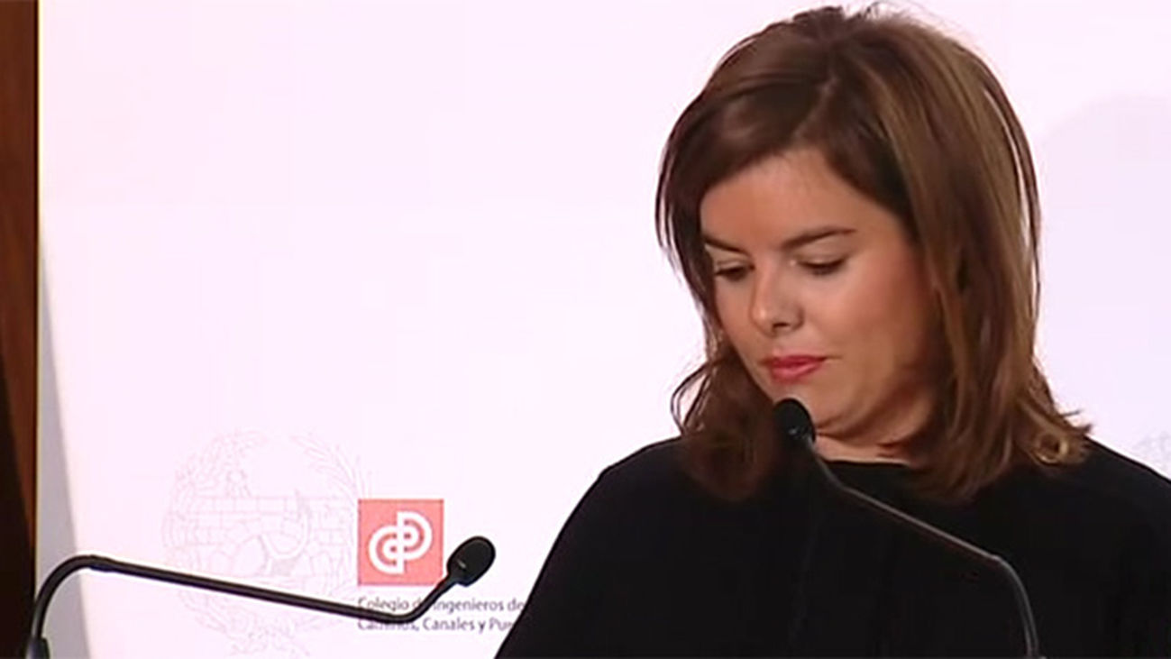 Sáenz de Santamaría afirma que el crecimiento de España no es un espejismo