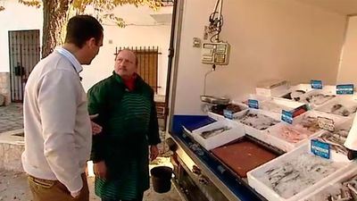 Olmeda de las Fuentes: Santi, el pescadero