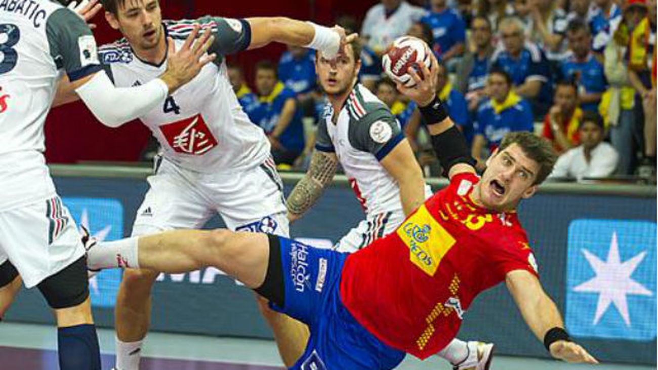 Aginagalde, selección española de balonmano