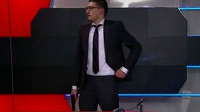 El joven que irrumpió en el edificio de NOS en Holanda dice que actuó solo