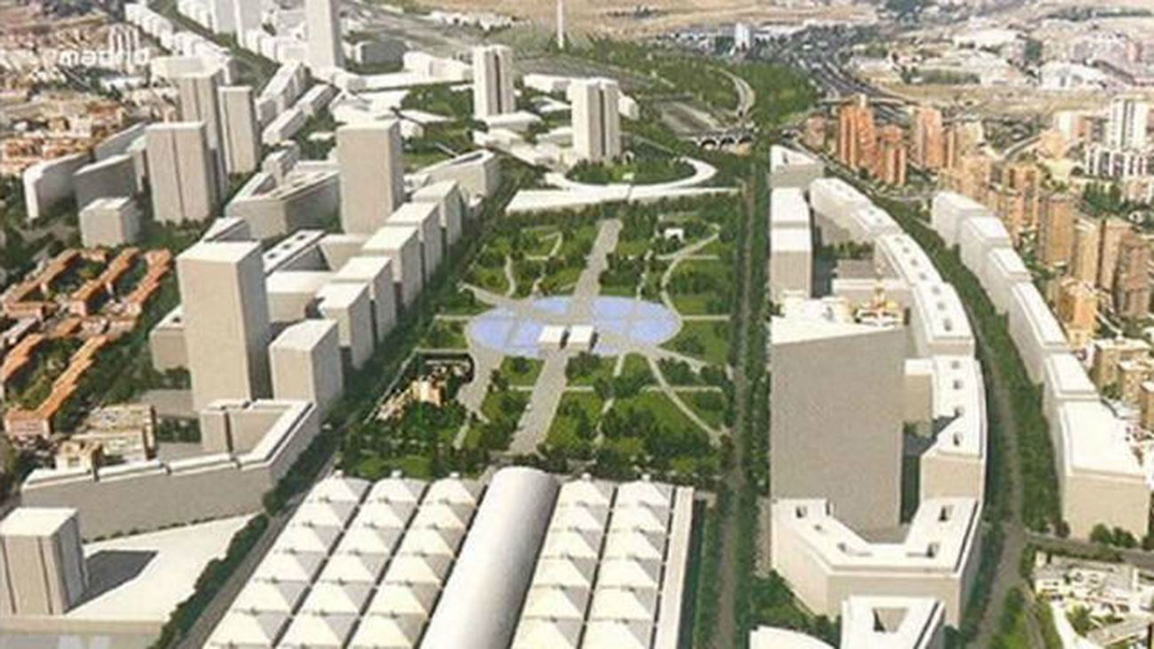 Pastor, González y Botella presentan el proyecto 'Distrito Castellana Norte'