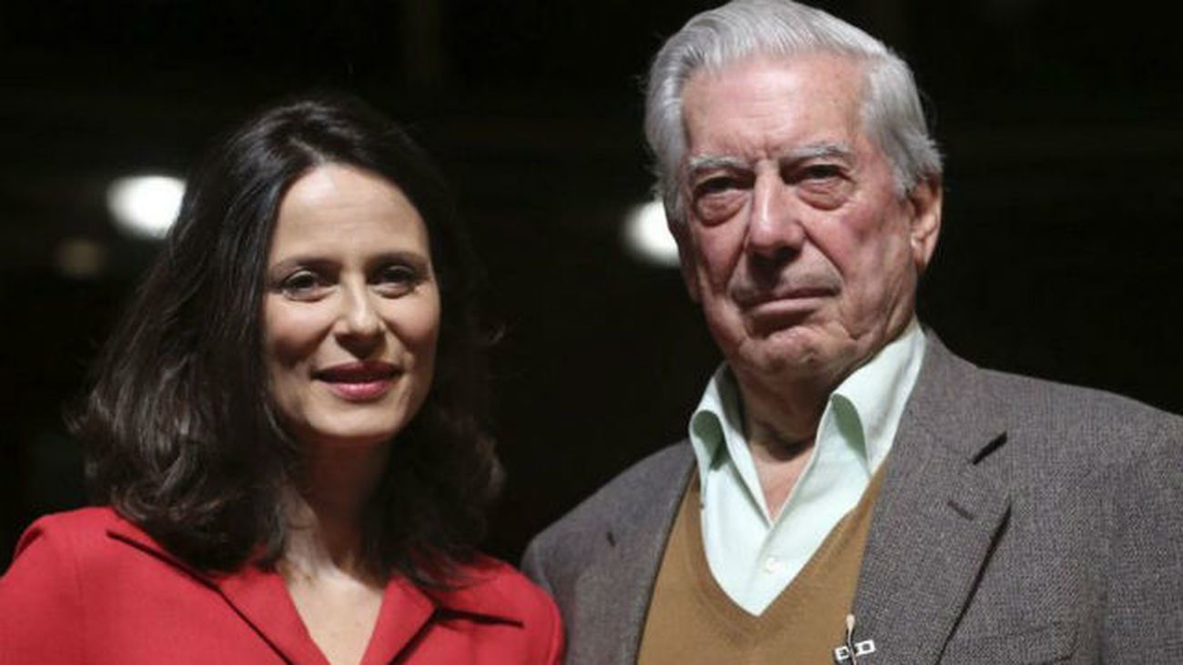 Mario Vargas Llosa y Aitana Sánchez-Gijón