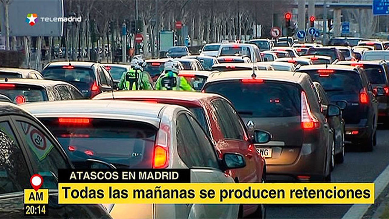 Madrid, ciudad atascada