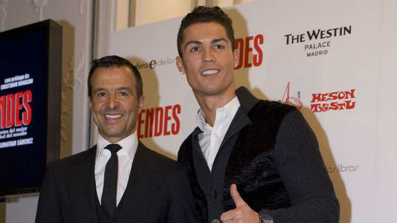Jorge Mendes: "Si Cristiano se va, será un nuevo reto en su carrera"