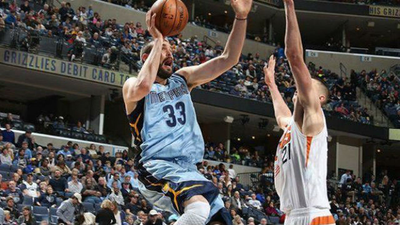 Marc Gasol ante los Suns
