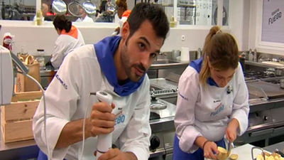 El aperitivo pone a prueba esta noche a los concursantes de Abran Fuego