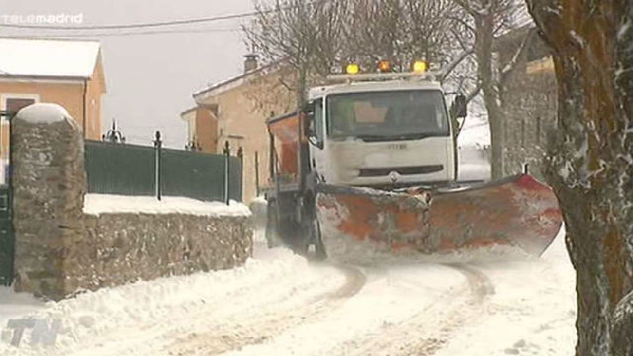 Ocho puertos de la Comunidad necesitan cadenas para circular por ellos