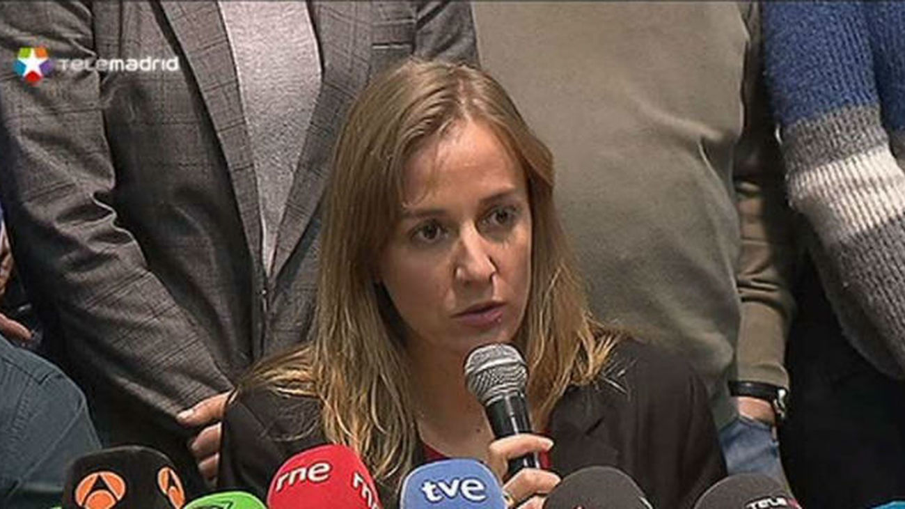 Tania Sánchez asegura que la querella del PP no ha sido determinante en su decisión
